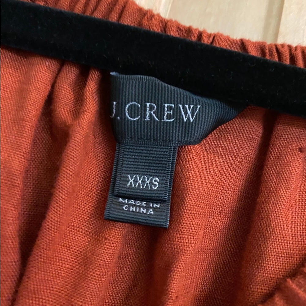 J Crew Linen Shift Dress - Picture 3 of 5